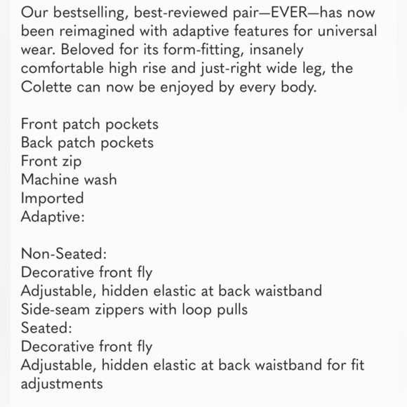 Anthropologie The Denim Colette Cropped Wide-Leg Jeans 28 NWT - Picture 2 of 11